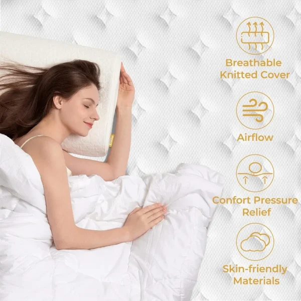 King Size Mattress, 10 Inch Memory Foam Mattress Bed in a Box, Hybrid Mattress King Size for Pressure Relief & Supportive - Image 2