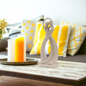 Couples Abstract Statue Modern Decor for Tabletop Valentines Day Home Decor Lovers Sculpture Nordic Abstract Home Decor - Image 2
