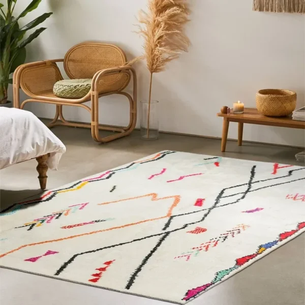 Carpet for Living Room Ethnic Style Large Area Fluffy Children Bedroom Rug Home Decoration Cloakroom Plush Mat ковер Tapete 러그 - Image 3