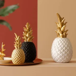 1pcs S/M/L Pineapple Creative Home Decoration Luxury Nordic Modern Desk Ornaments