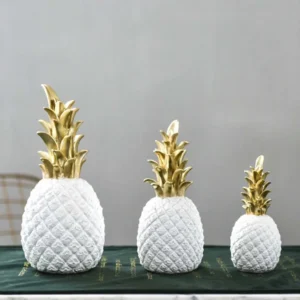 1pcs S/M/L Pineapple Creative Home Decoration Luxury Nordic Modern Desk Ornaments - Image 5