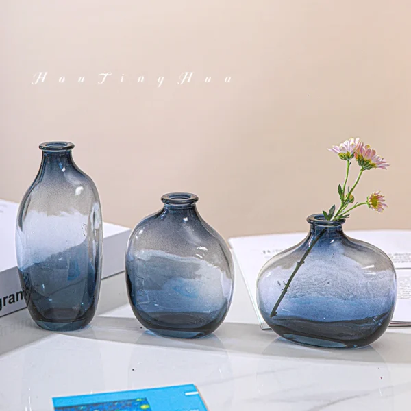 Decorative Flower Vase Retro Flowers Bottle Home Decoration Irregular Vase for Hydroponics Plant Room Decor Desktop Ornaments 꽃병 - Image 3