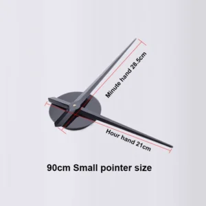 Soundless 90 To 120cm Large-sized 3D Number Poster Home Decoration DIY Wall Clock For Living Room Bedroom Study Hotel Big Decor - Image 4